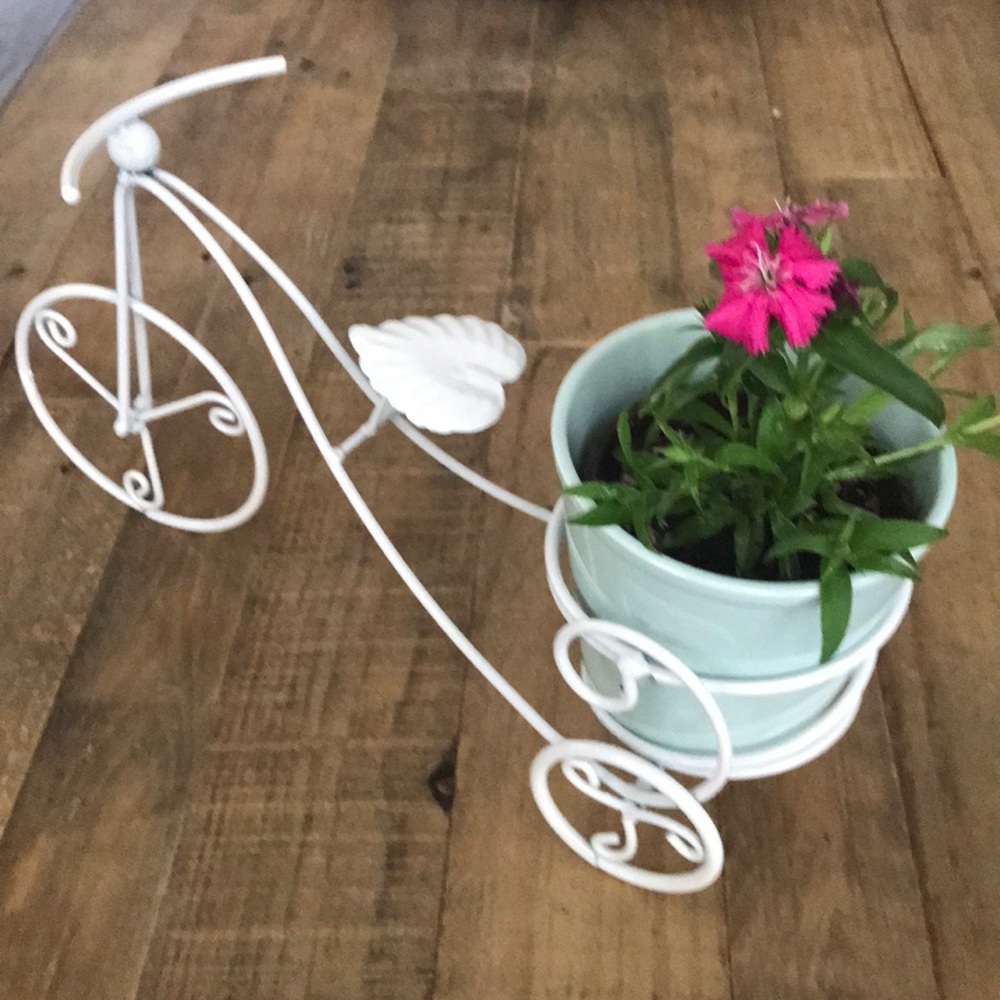 Bicycle Planter With Pot 🌷New - Picture 9 of 12